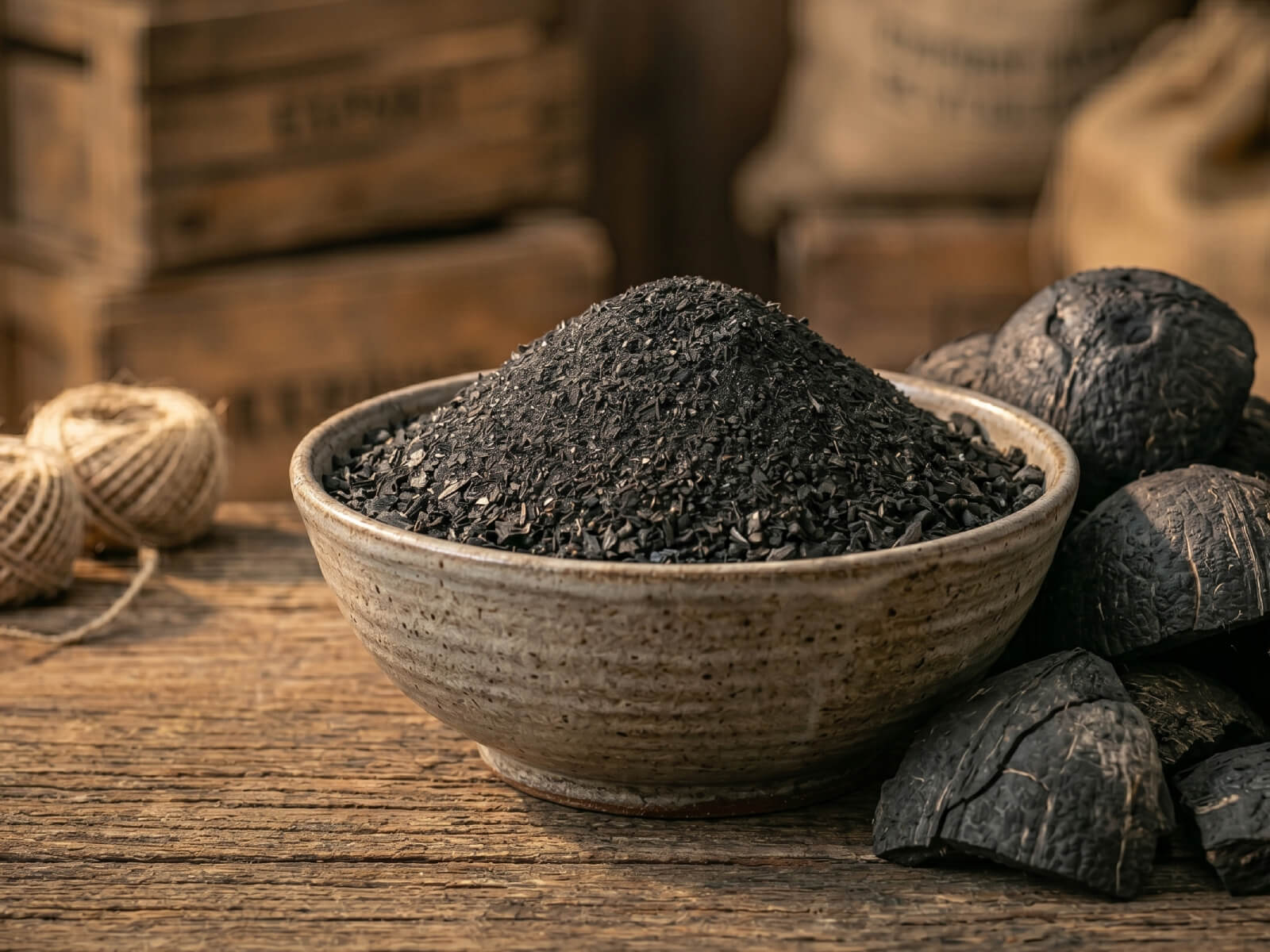 Coconut Shell Industrial Lumps — Industrial Lumps