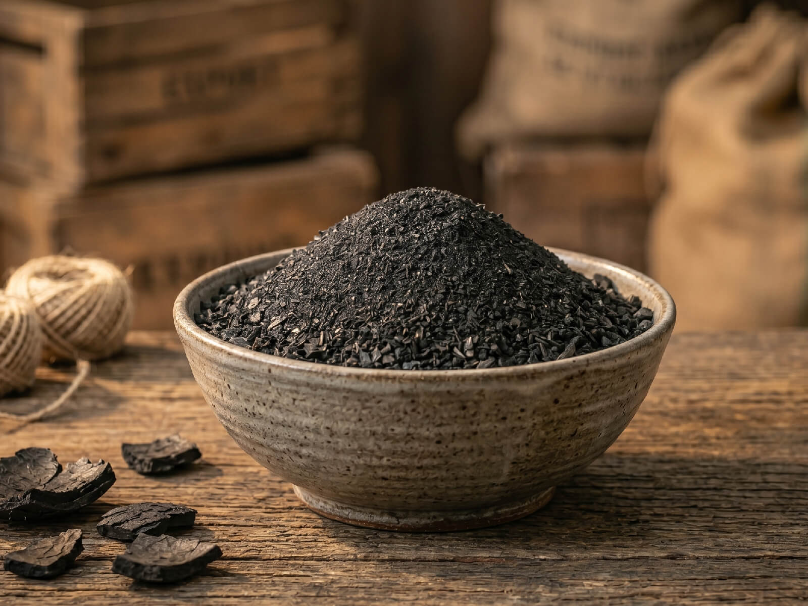 Coconut Shell Charcoal Fines — Fines