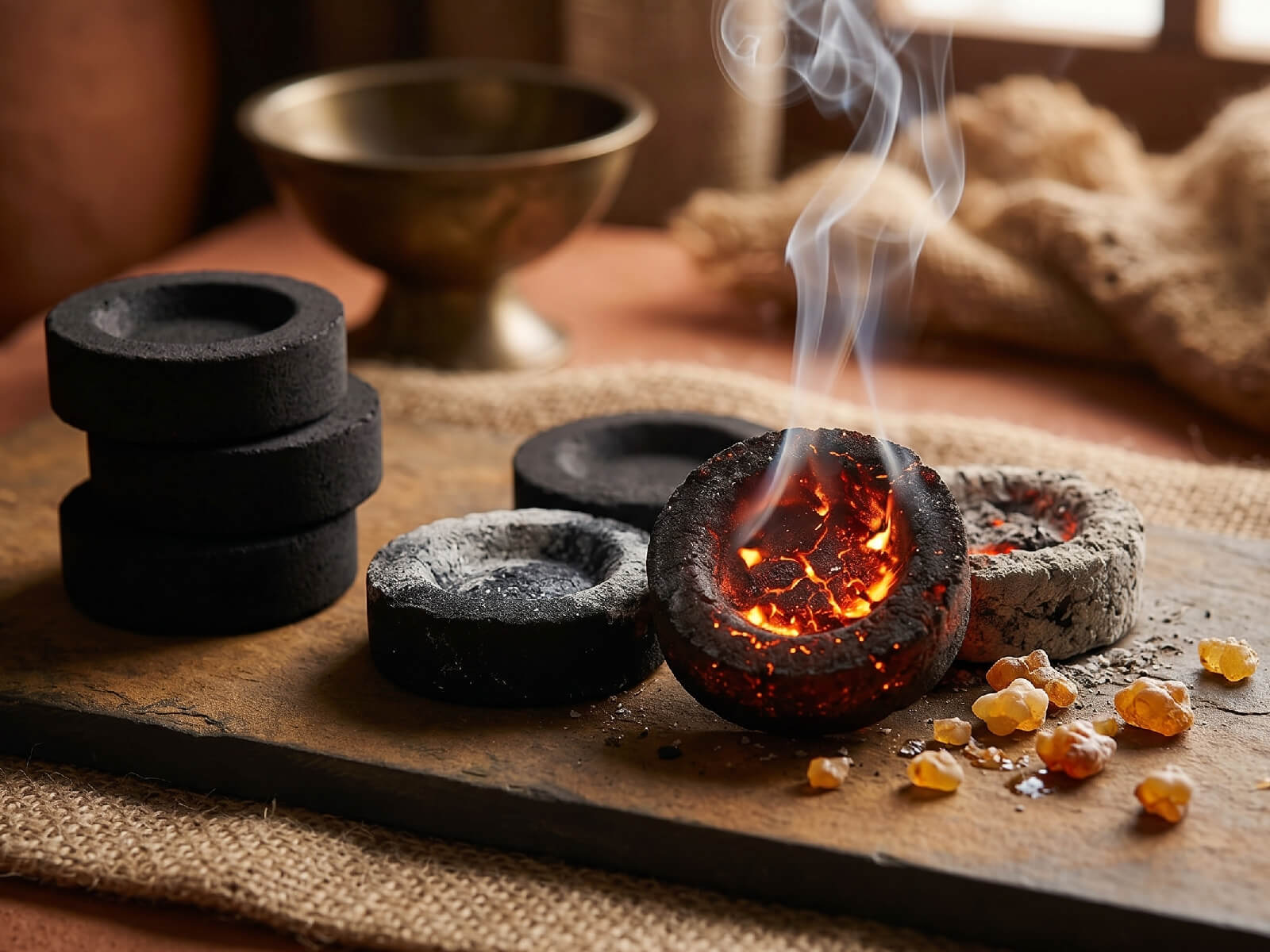 Magic Charcoal — Round Briquettes