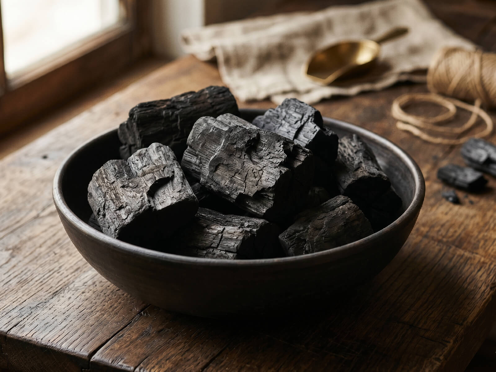 Hardwood Charcoal Lumps — Natural Lumps
