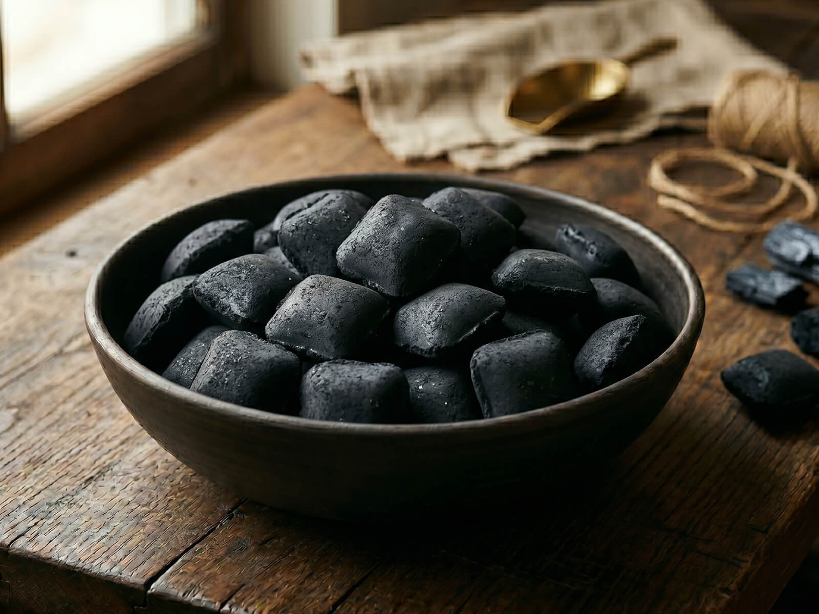 BBQ Pillow Charcoal Briquettes — Pillow Briquettes