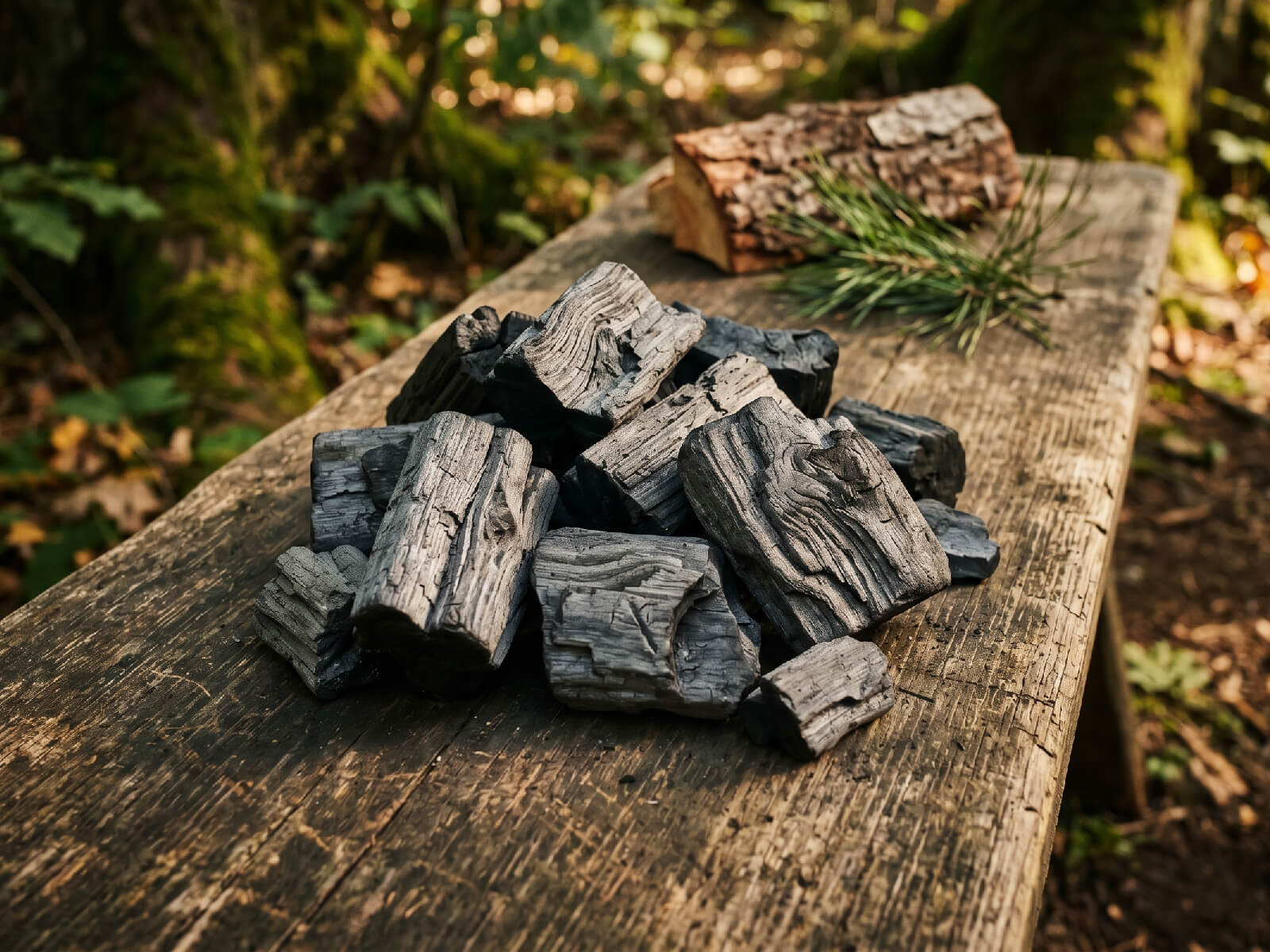 Softwood Charcoal Lumps — Softwood Lumps
