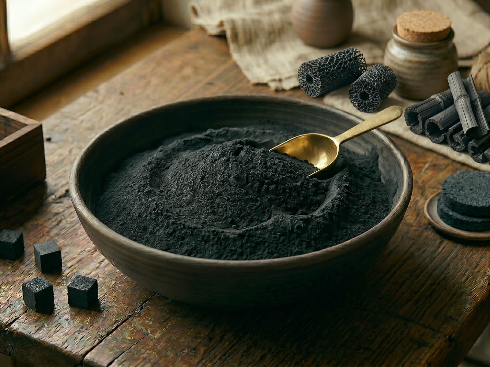 Activated Bamboo Charcoal — Activated